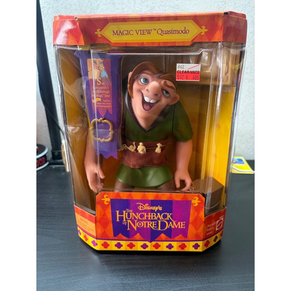 Quassi Moddo Mattel | Toys | Disney Hunchback Of Notre Dame Magic View Quasimodo ...